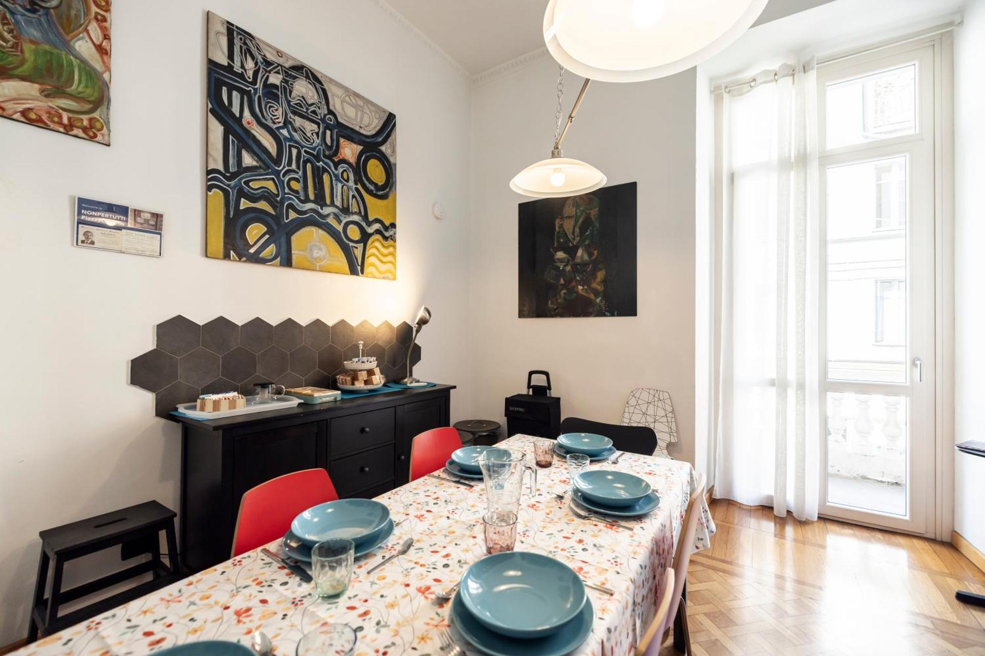 Apartamento Nonpertutti Piazza Castello Accessibile Senior Famiglie Turín Exterior foto